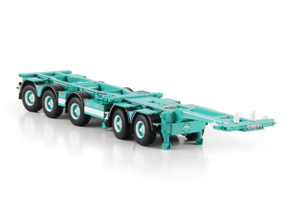 WSI WSI 5-axle 2 connect combi trailer STEBO TRANSPORT
