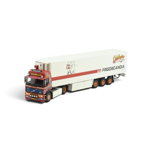 Tekno Tekno Volvo F12 Globetrotter met 3-as koeloplegger GULDAGER - JERN HENRIK
