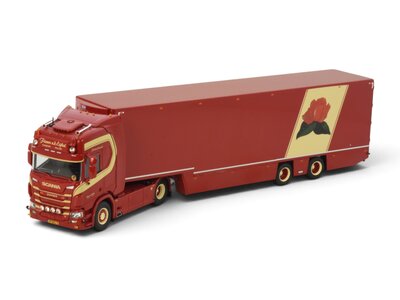 Tekno Tekno Scania Next Gen R530 Highline with 2-axle flower trailer FLEURS VAN DEN EIJKEL