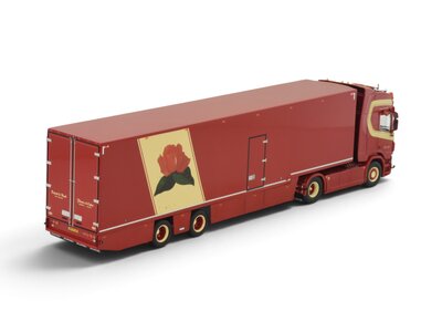 Tekno Tekno Scania Next Gen R530 Highline with 2-axle flower trailer FLEURS VAN DEN EIJKEL