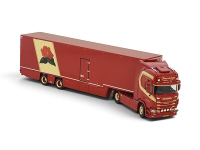 Tekno Tekno Scania Next Gen R530 Highline with 2-axle flower trailer FLEURS VAN DEN EIJKEL