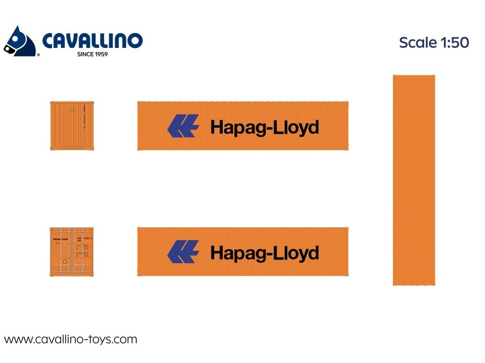 Cavallino Cavallino 40ft. HAPAG LLOYD CONTAINER