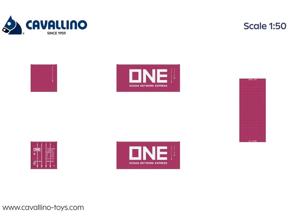 Cavallino Cavallino 20ft. ONE CONTAINER