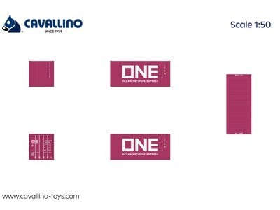 Cavallino Cavallino 20ft. ONE CONTAINER