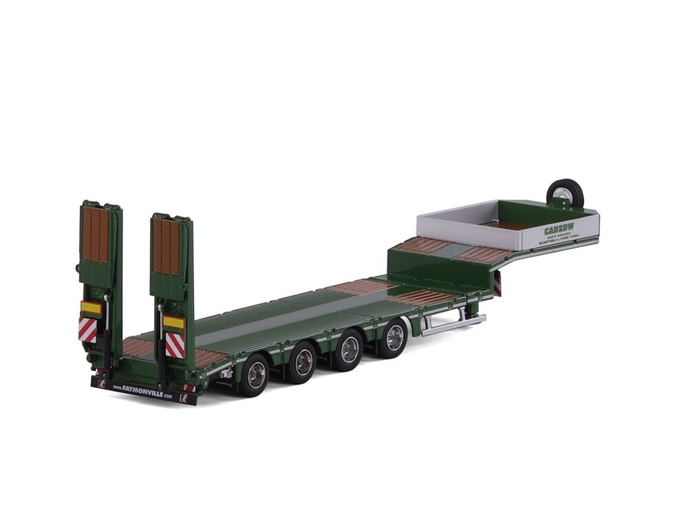 Cavallino Cavallino 4-axle semi lowloader Faymonville with ramps CADZOW SCOTLAND