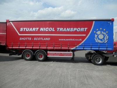 WSI WSI 2-axle city trailer SNT Stuart Nicol Transport