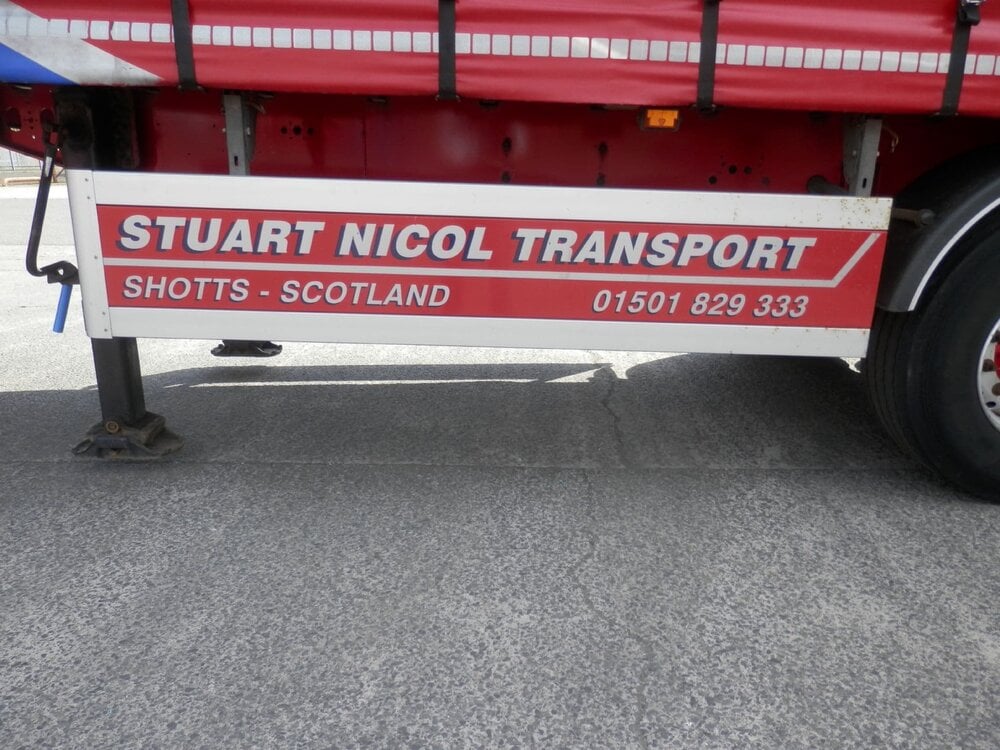 WSI WSI 2-axle city trailer SNT Stuart Nicol Transport