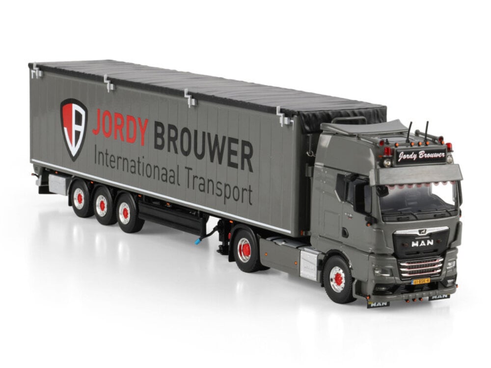 WSI WSI MAN TGX GX 4x2 + 3-axle volume trailer JORDY BROUWER TRANSPORT