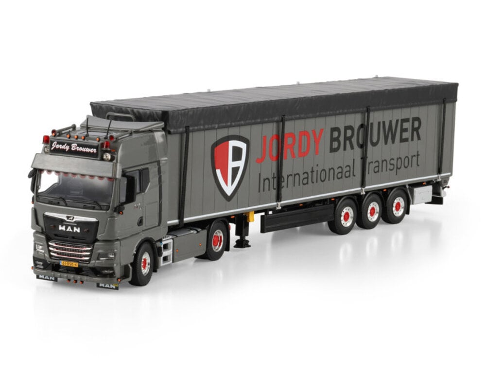 WSI WSI MAN TGX GX 4x2 + 3-axle volume trailer JORDY BROUWER TRANSPORT