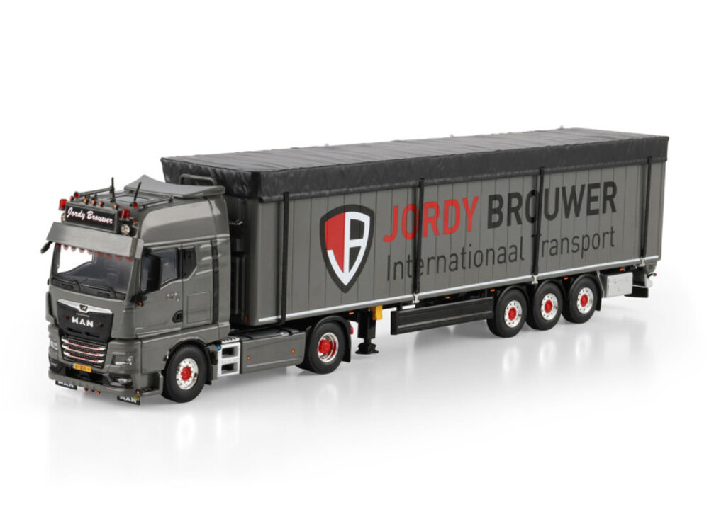 WSI WSI MAN TGX GX 4x2 + 3-axle volume trailer JORDY BROUWER TRANSPORT