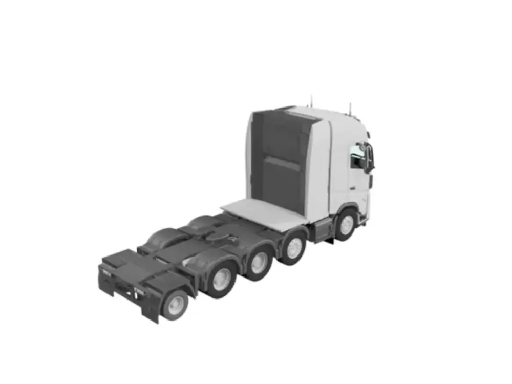 Tekno Tekno Volvo FH Aero Globetrotter XL 8x4 with tag axle TRACTOR KIT