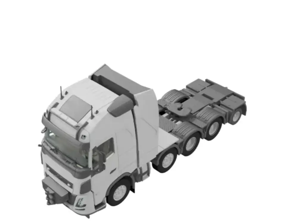 Tekno Tekno Volvo FH Aero Globetrotter XL 8x4 with tag axle TRACTOR KIT