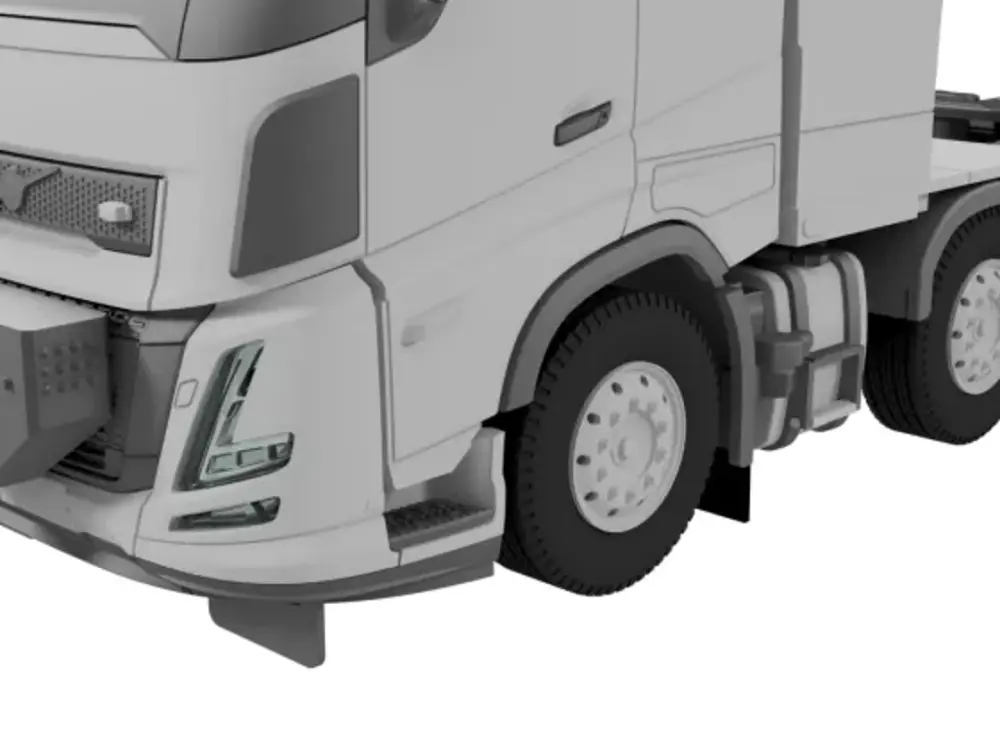 Tekno Tekno Volvo FH Aero Globetrotter XL 8x4 with tag axle TRACTOR KIT