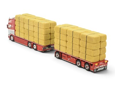Tekno Tekno Scania R-Streamline Rigid truck with 3-axle trailer  incl. load PIERRARD TRANSPORTS