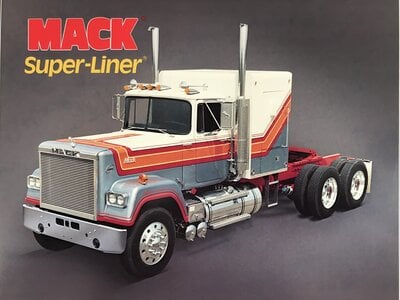 Tekno Tekno Mack Super-Liner 6x4  white/ red/ blue
