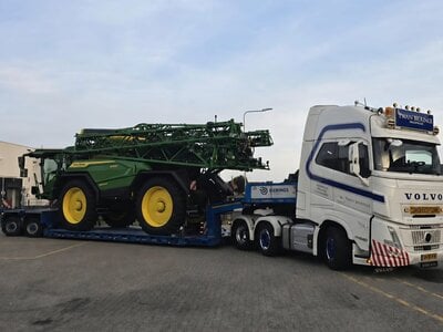 WSI WSI "EXCLUSIEF" Volvo FH Aero Glob. XL 6x2 + 2-axle Euro PX lowloader TWAN BIERINGS