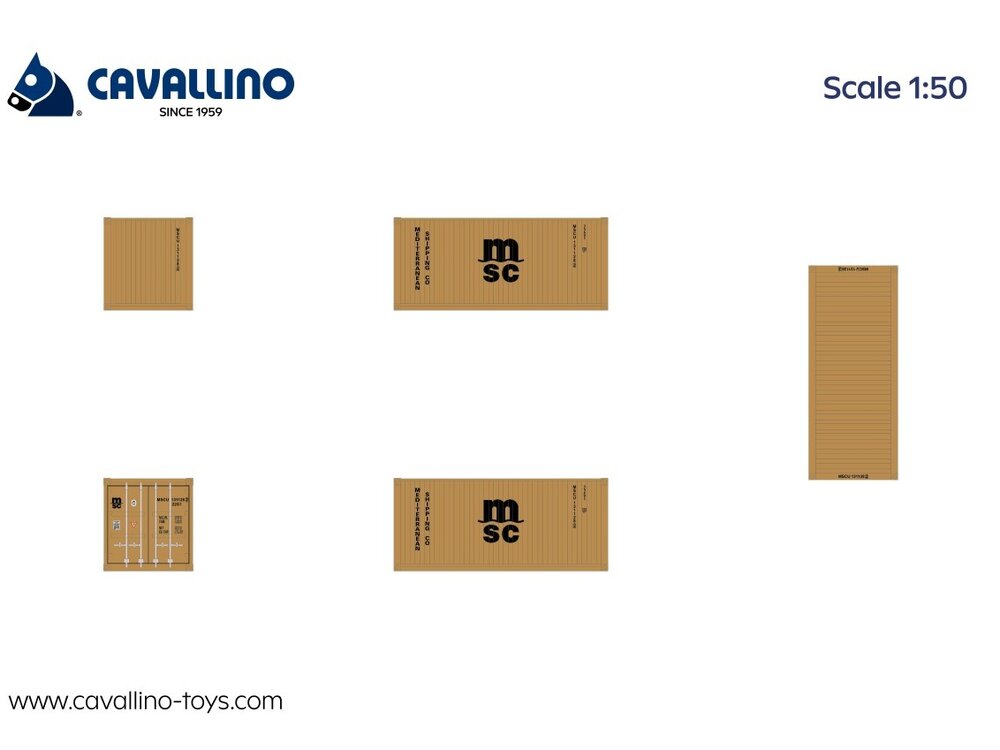 Cavallino Cavallino 20ft. MSC CONTAINER