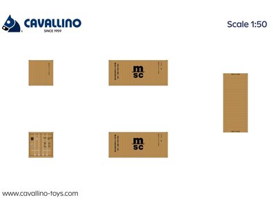 Cavallino Cavallino 20ft. MSC CONTAINER