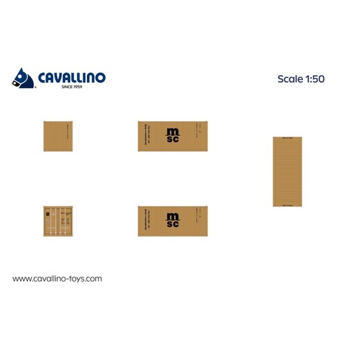 Cavallino Cavallino 20ft. MSC CONTAINER