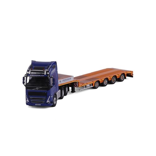 Cavallino Cavallino Volvo FH5 Globetrotter 6x2 met 4-as semi dieplader ERDOGANLAR