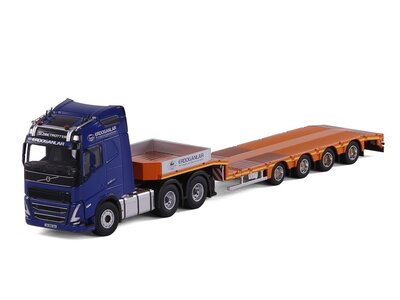 Cavallino Cavallino Volvo FH5 Globetrotter 6x2 met 4-as semi dieplader ERDOGANLAR