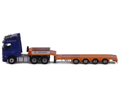 Cavallino Cavallino Volvo FH5 Globetrotter 6x2 met 4-as semi dieplader ERDOGANLAR