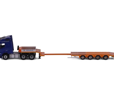 Cavallino Cavallino Volvo FH5 Globetrotter 6x2 with 4-axle semi-lowloader ERDOGANLAR