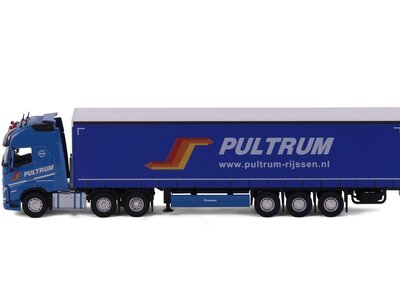 Cavallino Cavallino Volvo FH5 Glob. 6x2 with 3-axle curtainside trailer PULTRUM