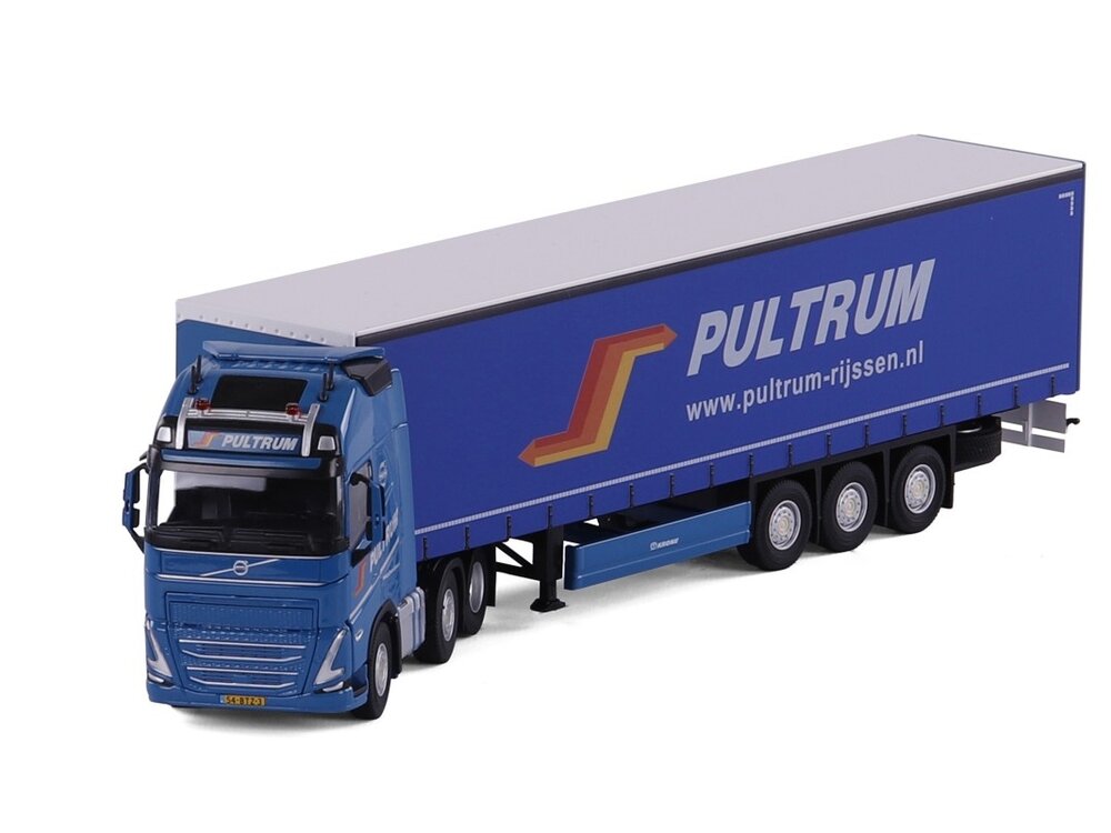 Cavallino Cavallino Volvo FH5 Glob. 6x2 with 3-axle curtainside trailer PULTRUM