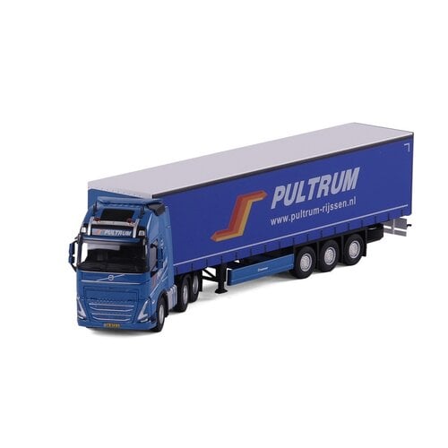 Cavallino Cavallino Volvo FH5 Glob. 6x2 with 3-axle curtainside trailer PULTRUM