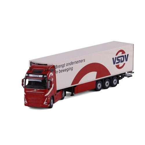 Cavallino Cavallino Volvo FH5 Globetrotter 4x2 with 3-axle reefer trailer VAN STRAALEN DE VRIES