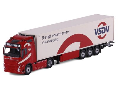 Cavallino Cavallino Volvo FH5 Globetrotter 4x2 with 3-axle reefer trailer VAN STRAALEN DE VRIES