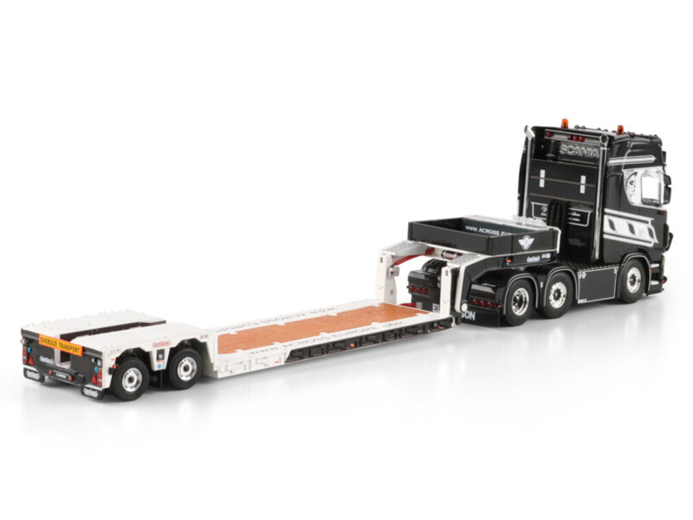 WSI WSI Scania S Highline 6x2 met 2-assige twin steer euro PX dieplader BEGHETTO