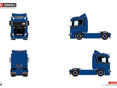 WSI WSI Scania R Normal 4x2 C.N. JANSEN