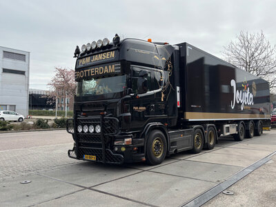 WSI WSI Scania R6 Topline 6x2 tridec koeloplegger P&M JANSEN - VAN OOIJEN CITRUS