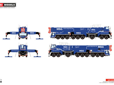WSI WSI Liebherr LTM 1750-9.1 Mobile crane MSG