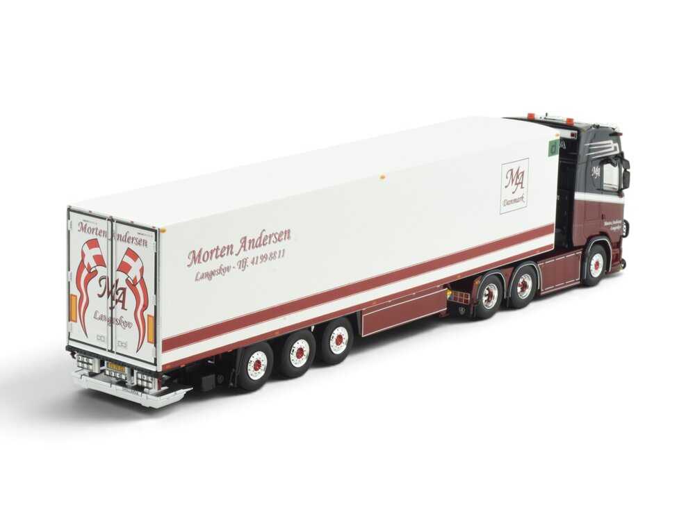 Tekno Tekno Scania Next Gen S-serie Highline met 3-assige koeloplegger MORTEN ANDERSEN