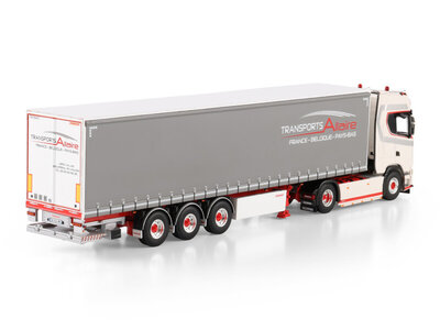WSI WSI Scania S Highline 4x2 with 3-axle curtainside trailer TRANSPORTS ALLAIRE