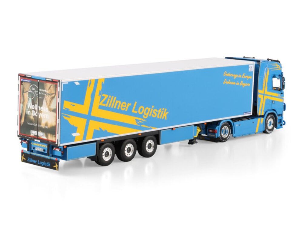 WSI WSI Scania S Highline with 3-axle reefer trailer ZILLNER