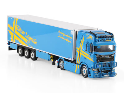 WSI WSI Scania S Highline with 3-axle reefer trailer ZILLNER