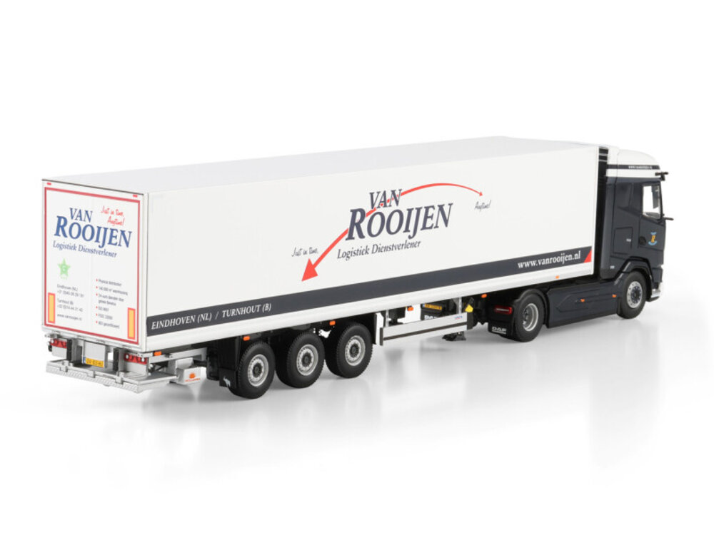 WSI WSI DAF XG 4x2 with 3-axle box trailer VAN ROOIJEN LOGISTIEK B.V.
