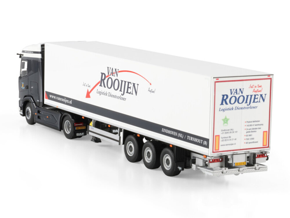 WSI WSI DAF XG 4x2 with 3-axle box trailer VAN ROOIJEN LOGISTIEK B.V.
