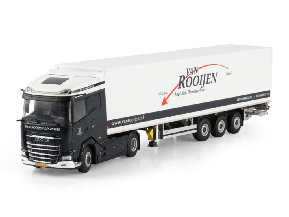 WSI WSI DAF XG 4x2 with 3-axle box trailer VAN ROOIJEN LOGISTIEK B.V.