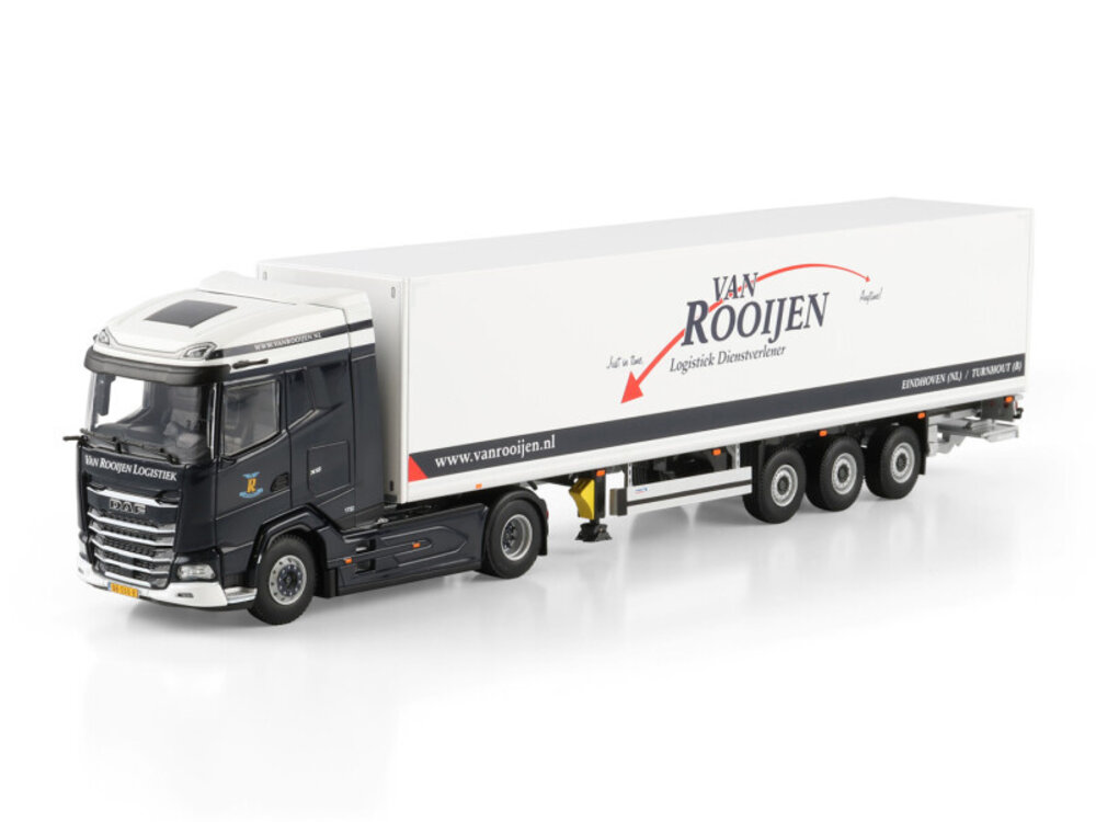 WSI WSI DAF XG 4x2 with 3-axle box trailer VAN ROOIJEN LOGISTIEK B.V.