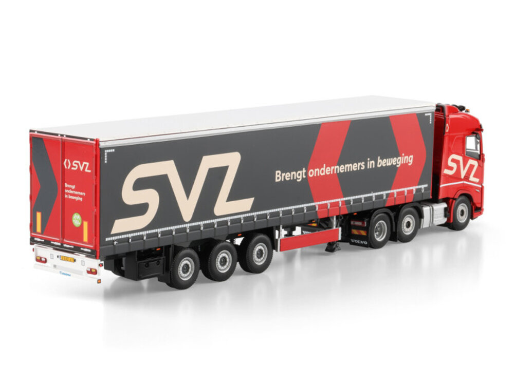 WSI WSI Volvo FH Aero Globetrotter 6x2 met 3-assige schuifzeilen oplegger SVZ