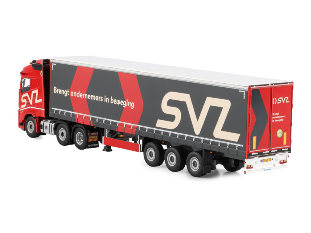 WSI WSI Volvo FH Aero Globetrotter 6x2 met 3-assige schuifzeilen oplegger SVZ