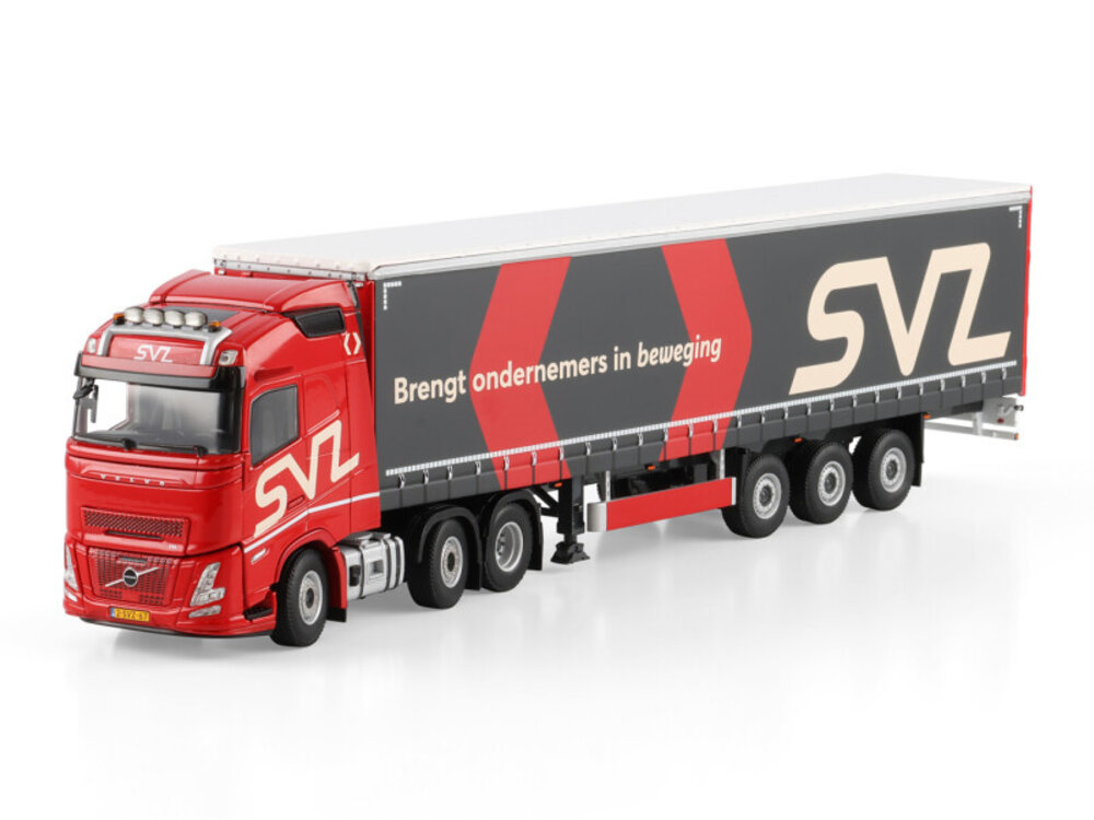 WSI WSI Volvo FH Aero Globetrotter 6x2 met 3-assige schuifzeilen oplegger SVZ