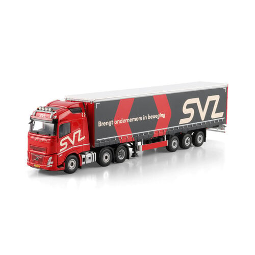 WSI WSI Volvo FH Aero Globetrotter 6x2 met 3-assige schuifzeilen oplegger SVZ