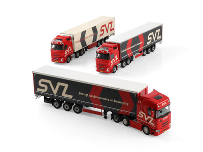 WSI WSI Scania S Highline 6x2 with 3-axle curtainside trailer SVZ