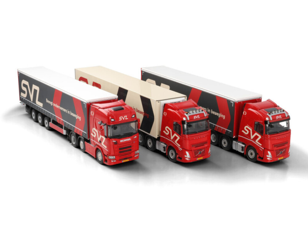 WSI WSI Scania S Highline 6x2 with 3-axle curtainside trailer SVZ